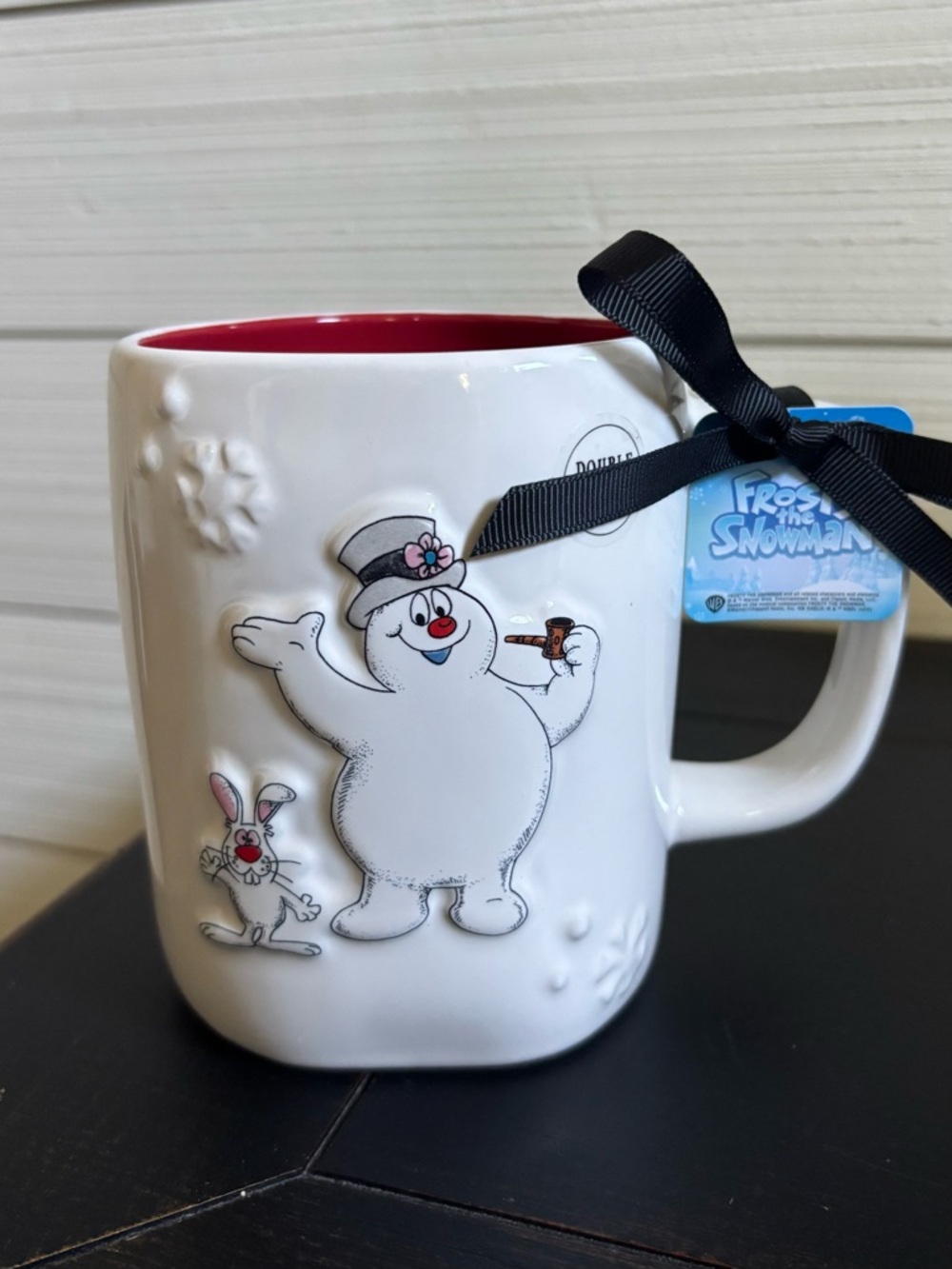 RAE DUNN Frosty The Snowman “It Must Be Magic” Holiday Winter Coffee Mug Cup NEW